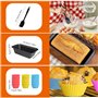 25Pcs Accessoires pour Air Fryer, Moule Silicone Air Fryer pour Philips Airfryer Dual Basket 3000 Series, Moulinex Easy Fry Dual