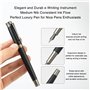 GC QUILL Ensemble de stylos plume à pointes fines et moyennes, comprenant 18 cartouches d'encre, un convertisseur de recharge d'