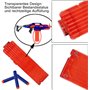 Lot de 2 Accessoires de Pistolet Soft Bullet - Compatibles avec 18 Clips - Recharge Rapide - avec 120 pièces de 7,2 cm - Tête Cr