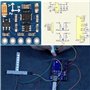 Lot de 3 Modules Capteur Magnétomètre Boussole QMC5883L à 3 Axes 3-5 V GY-271