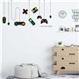 SamHeng Contrôleur de Jeu Stickers Muraux pour Chambre de Garçons, Amovible Gamer Contrôleur Décor Murales Salle de Jeux Art Mur