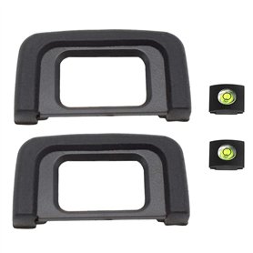 Oeilleton pour Nikon D5500 D5300 D5100 D3500 D3400 D3200 D3300 D3100 D3000 D5600 D5000 D5200 DK-25 Eyecup Viseur Caoutchouc et C