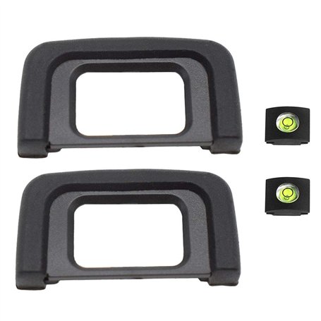 Oeilleton pour Nikon D5500 D5300 D5100 D3500 D3400 D3200 D3300 D3100 D3000 D5600 D5000 D5200 DK-25 Eyecup Viseur Caoutchouc et C