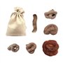 DAZZLUXE Lot de 6 jouets à crottes simulées