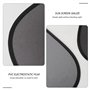 Lot de 2 pare-soleil noirs pour fenêtre de voiture - Pare-soleil pour bébé - Protection UV - Pare-soleil de voiture - Pare-solei