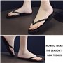 tongs noires