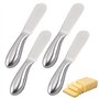 DHSBGWSX Coffret De 4 Couteaux Multifonctions En Inox - à Beurre