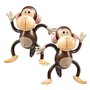 2 Ballons en Forme de Singe - Décorations pour Fête Piscine