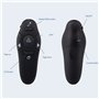 SanSixi 2.4GHz Présentation Powerpoint USB sans fil PPT Flip Pen Pointer Clicker Presenter avec Lumière Rouge Télécommande pour 