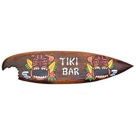 Interlifestyle Planche de Surf 100cm Tiki Bar Décoration pour Accrocher Salon Style