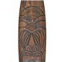 Interlifestyle Tiki Planche de Surf 100cm Im Maui Hawaii Style Plaque de Surf Panneau en Bois Île de Pâques