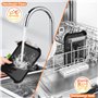 2 Pack Grille Anti Projection pour Air Fryer Ninja AF400EU & AF451EU, Réutilisable Accessoires Air Fryer, Grille Anti Eclaboussu
