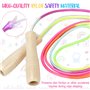 Corde à sauter arc-en-ciel pour enfants