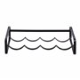 Amazon Basics Range-bouteilles empilable pour table, Noir, ‎9.5P x 40l x 20H centimètres
