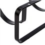 Amazon Basics Range-bouteilles empilable pour table, Noir, ‎9.5P x 40l x 20H centimètres