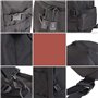 SANGDA Sac à dos de pêche cylindrique de 23 l pour articles de pêche, sac à dos de pêche, sac à dos de pêche, sac à bandoulière 
