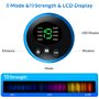 LEMENG Electrostimulateur Musculaire, Ceinture Abdominale Electrostimulation, Stimulateur Musculaire Electrique, EMS Abdominales