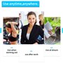 LEMENG Electrostimulateur Musculaire, EMS Ceinture Abdominale Electrostimulation, Abdos Musculation Appareil, Musculation Abdomi