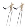 NUZAMAS Ensemble de 2 Porte-Cannes de Plage River Bank