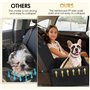 Mozvvco Siège Auto pour Chien, Panier Voiture Avec Côtés Robustes et Ceinture de Sécurité, Pour Petite et Moyenne Taille, Imperm