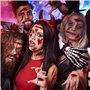 Alintor Tatouage Halloween, Maquillage Halloween pour Visage, 180 PCS(5 Grandes Feuille+15 Petite) Cicatrice Faux Sang Stickers 