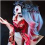 Alintor Tatouage Halloween, Maquillage Halloween pour Visage, 180 PCS(5 Grandes Feuille+15 Petite) Cicatrice Faux Sang Stickers 