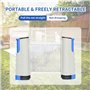 Vonavira Filet de tennis de table extensible pour table - Filet de tennis de table portable pour toutes les tables - Filet de pi