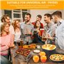 20 pièces accessoires de friteuse à air carrés pour Philips Airfryer XL 6