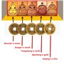 PPX 6 Set Chinoises Chinoises Noeuds Chinois Feng Shui pièces de Monnaie Souvenirs I-Ching pièces de Monnaie Traditionnelles ave