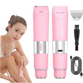 Épilateur 2 en 1 à double tête pour femme