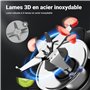 AMZCHEF Blender Mixeur à 8 Vitesses Sélectionnables | 1800W Puissant High Speed Mixer Blender Professionnel | Blender Bol 1,85L 