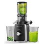 AMZCHEF Extracteur de jus avec 2 filtres brevetés NON obstruants pour les fruits et légumes mous et durs avec un rendement élevé