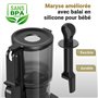 AMZCHEF 200W Extracteur de Jus Pression à Froid - Extracteur de Jus 108MM Grande Goutière pour Fruits et Légumes Entiers - Extra