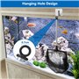 INNAL Épuisette Télescopique 26-45 CM Epuisette Aquarium Mini Réglable Poissons Télescopiques Net Petite Epuisette Aquarium pour