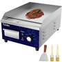 TAIMIKO Plancha Électrique Professionnelle Plaque de barbecue en Acier Inoxydable Plaque de Gril en Fonte lisse 50-300 ℃