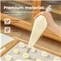 (100 pièces) Poche a Douille jetable, 31×21 cm, Grande Poches à Douilles pour pâtisserie, Poche à Douille pâtisserie jetable pou