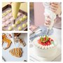 (100 pièces) Poche a Douille jetable, 31×21 cm, Grande Poches à Douilles pour pâtisserie, Poche à Douille pâtisserie jetable pou