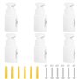BOBOZHONG Pots en Aluminium,12 Pcs Vide Pots de Voyage Rondes Boîtes Aluminium Pot de Crème Vide Conteneurs Cosmétiques Vide Pot