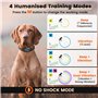 4 Modes avec Vibration et Bip Rechargeable Collier Chien
