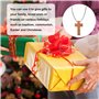 CHENNAN 50 Pcs Pendentif Croix En Bois Minni Croix en bois crucifix Croix Breloques Croix Bois Perles DIY Mini Croix Charmes Cro