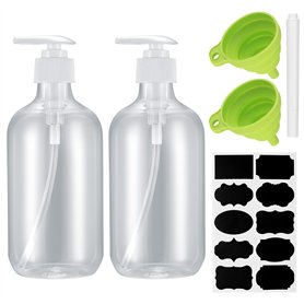 2 Pièces Flacons de Shampoing
