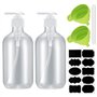 2 Pièces Flacons de Shampoing