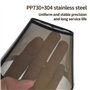VELLUSTRA 2 PCS Filtre à Café Réutilisable Taille 4, Filtre a Cafe en Acier Inoxydable pour Faire du Café Manuel Filtre Café Per