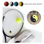 OHYER 12 Pièces Amortisseur de Raquette de Tennis Amortisseurs de Tennis en Silicone Amortisseur Tennis Vibrations pour Réduire 