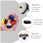 OHYER 12 Pièces Amortisseur de Raquette de Tennis Amortisseurs de Tennis en Silicone Amortisseur Tennis Vibrations pour Réduire 