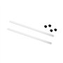 JZSMY 2 pièces pour Intex Pure Spa Hot Tub Pompe arbre Fix E90 Erreur 2 arbres en céramique avec 4 capuchons