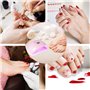 VIPNAJI Lampe UV LED Ongles Gel,168W Portable Séchoir à Ongles Professionnel Automatique,10s/30s/60s/99s,LCD Ecran, Capteur, Bas