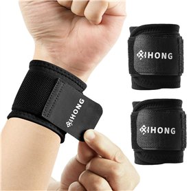 2 Pcs Maintien Poignet Protege Poignet Musculation Bandage Poignet Bande Poignet Musculation Sangle Poignet Musculation Bande Po