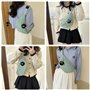DMNQ Sac Banane Femme Velours Côtelé Banane Femme Tissu Sac Demi-Lune en Velours Côtelé Sac Banane Velour Savec Bandoulière Régl