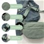 DMNQ Sac Banane Femme Velours Côtelé Banane Femme Tissu Sac Demi-Lune en Velours Côtelé Sac Banane Velour Savec Bandoulière Régl
